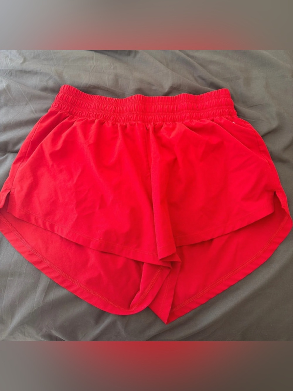 DSG Red Layered Athletic Shorts